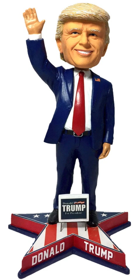 Donald Trump 2020 candidato presidente estrella Bobblehead política electoral Foto 1 de 1