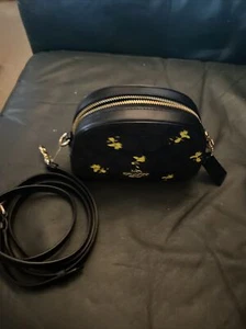 Nuevo Coach Woodstock Charlie Marrón Mini Serena Bandolera Monedero Oculto Original - Imagen 1 de 6