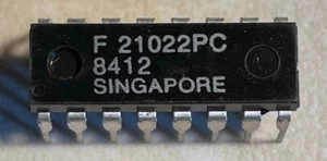 RAM estática Fairchild 21022PC 21022 1024 X 1 - NUEVO DE LOTE ANTIGUO - Imagen 1 de 1