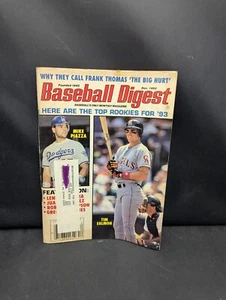 Baseball Digest diciembre 1993 Mike Piazza Tim Salmon - Imagen 1 de 1