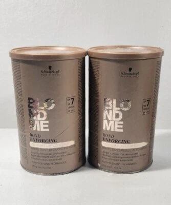 Schwarzkopf BlondMe Bond Enforcing  7+ white Dust Reduced Powder 1 2.3oz - Image 1 of 2