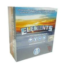 50 Elements King Size Slim Ultra Thin Rice Rolling Papers 110mm  - Full Box