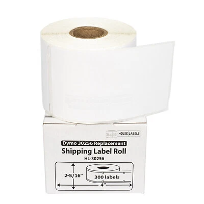 DYMO LW 30256 Compatible LARGE Direct Thermal Address Labels  (100) Rolls of 300 - Image 1 of 4