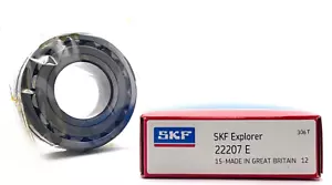 NUEVO SKF 22207E Rodamiento de Rodillos Esférico - 35 Mm ID 72 Mm OD, 23 Mm Ancho - Imagen 1 de 3