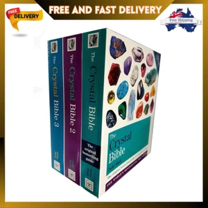 Judy Hall the Crystal Bible Volume 1-3 Books Shrink Wrapped Pack Collection Set - Picture 1 of 5