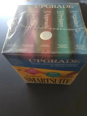 Lotus SmartSuite Release 4 Windows 3.1 New/Sealed 3.5" Diskettes 1-2-3 & More - Image 1 of 4