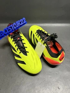 ADIDAS PREDATOR ELITE FG 2024 SOLAR CITRUS [IF5441] FG SOCCER CLEATS SZ 6.5 - Picture 1 of 8