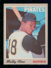 1970  OPC  O-PEE-CHEE  BASEBALL  # 30  MATTY ALOU    16225