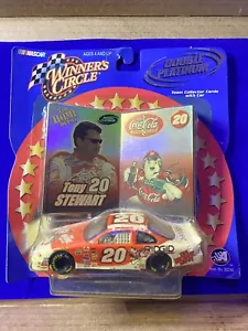 2001 Winners Circle 1:43 NASCAR Double Platinum #20 Tony Stewart Coca-Cola - Picture 1 of 3