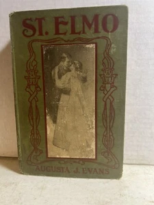St. Elmo by Augusta J Evans 1866 Hardcover Novel Vintage Book Grosset & Dunlap - Picture 1 of 11