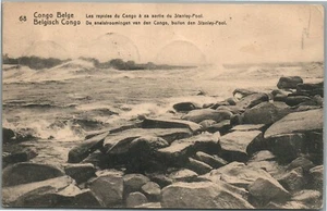 ANTIGUA POSTAL CONGO BELGA con SELLOS - Imagen 1 de 2