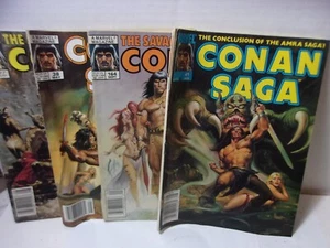 Conan Saga Lot Comic Book Vintage 127 38 164 41 - Picture 1 of 7