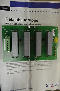STAHL Relaisbaugruppe FR-600.01A NEU NEW - Bild 1 von 2