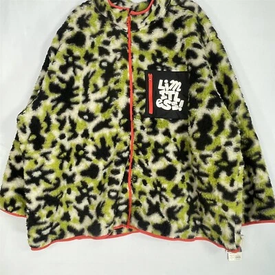 Black History Month Limitless Faux Fur Full Zip Women's Coat Jacket Size 1X - Image 1 of 4