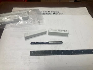 Emuge TA213344.0476, 4.76mm (3/16") Solid Carbide Coolant Thru Drill, TiAlN, 5xD - Picture 1 of 5