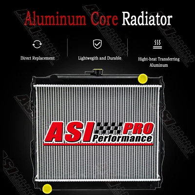 for 1988-1997 Toyota Hilux 22R RN85 YN85 Petrol Manual MT Aluminum Core Radiator - image 1 of 4