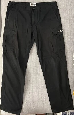 A Bathing Ape (BAPE) - Dev Ops BDU Pants , Black , XL , Pre-Owned - Image 1 of 4