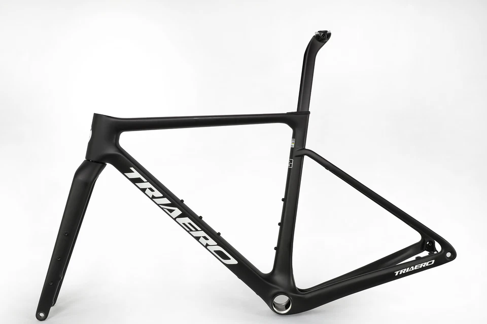 ICAN Graro 56cm UCI Carbon Gravel Bike Frameset T47 All-Inner Cable UDH Hanger