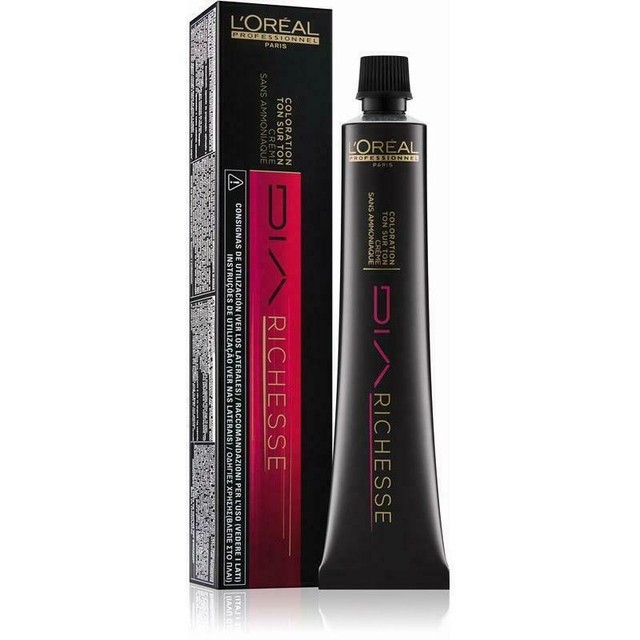 L'Oréal Pro Coloração Dia Richesse - 6.34 - 50Ml » Tintas »