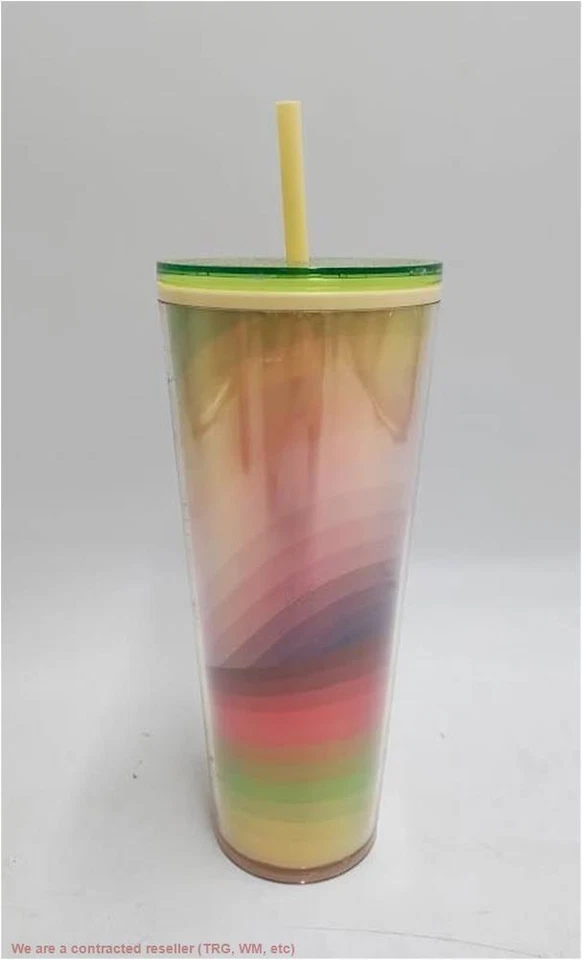 Starbucks 2025 Rainbow Waves Venti Cold Cup Tumbler 24oz