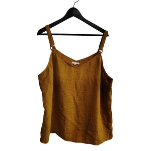 Maurices XXL Adjustable Straps Brown Women's Sleeveless Camisole Top - Picture 1 of 6