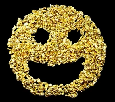 1.000 GRAMMI ALASKAN YUKON BC PEPITE ORO PURO NATURALE #12 MESH (#G120) - Immagine 1 di 4