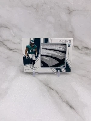 2023 Panini Immaculate Collection - Jalen Carter - Rookie Logos Patch /25 - Image 1 of 4