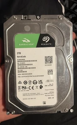 Seagate Barracuda 2TB SATA III Desktop Hard Drive (New never used) - Image 1 of 3