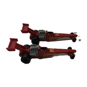 Vintage Mcdonalds Hotwheels 2 Lightning Dragster Die Cast - Picture 1 of 7