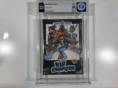 Kid Chameleon (Sega Genesis, 1992) - Factory Sealed WATA 9.8 A+ TOP POP - Image 1 of 2