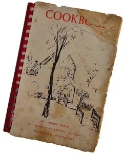 Vtg 1969 ST. MARK'S EPISCOPAL CHURCH COOKBOOK WISCONSIN Milwaukee PB - Picture 1 of 2