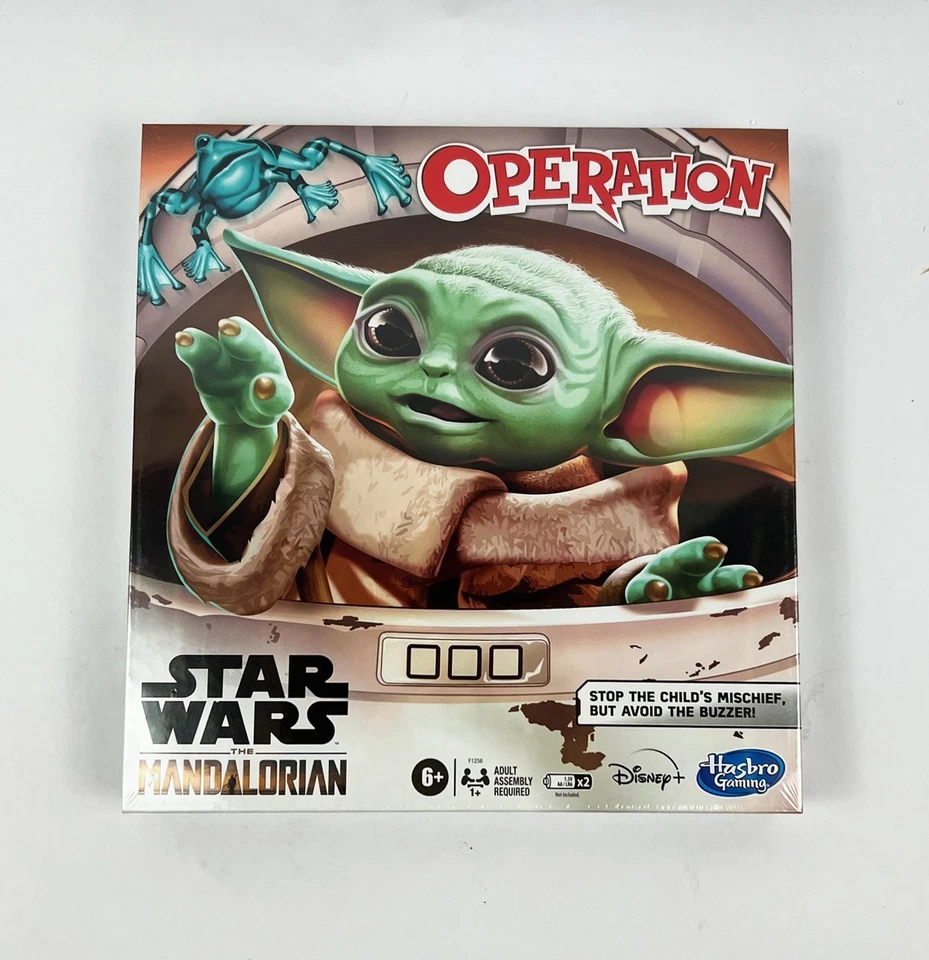 Star Wars Mandalorian Operation Board Game The Child Baby Yoda Disney Hasbro NEW - Image 1 of 4