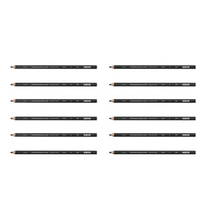 Premier Colored Pencils, Black Lead/Black Barrels, 12/Pk (3363) - Picture 1 of 1