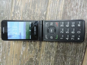 Teléfono celular abatible Alcatel MyFlip A405DL - negro (TracFone) = leer anuncio = - Imagen 1 de 8