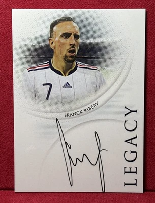 2025 Futera Unique Autograph Franck Ribery France Bayern München ON CARD /5 MINT! - Bild 1 von 2