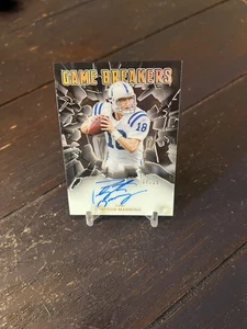 2021 Panini Football GBR-PMA Peyton Manning Game Breakers On Card Auto /25 ๐ฅ - Picture 1 of 6