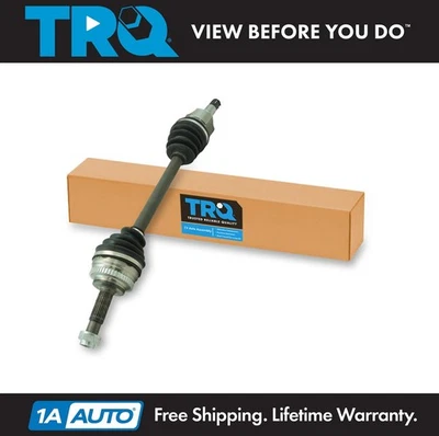 TRQ Front Left CV Axle Shaft For 2004-2006 Scion xA xB 2000-2005 Toyota Echo - Image 1 of 4
