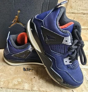 Nike Air Jordan 4 IV Retro Invierno Azul Leal BQ7669-401 Zapatos para Niños Pequeños 12C - Imagen 1 de 9