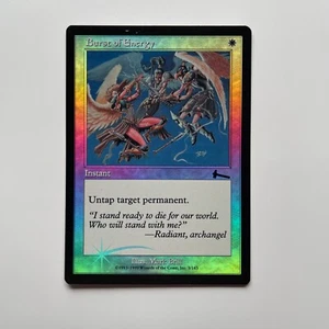 MTG - FOLIE - Burst of Energy - Urza's Legacy - Neuwertig - Ungespielt - MAGISCHE KARTE - Bild 1 von 2
