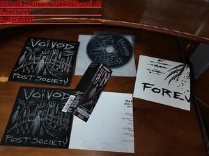 Voivod / Post Society JAPAN w/Poster MICP-40017 B6 - Picture 1 of 3