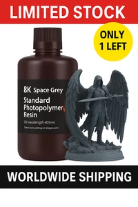 8K 3D Drucker UV Resin 405nm - Hochpräzises Photopolymer für LCD SLA Druck - Bild 1 von 4