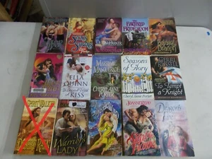 14 "O P Q R" HISTORICAL ROMANCE PB VARIOUS AUTHORS ODONNELL PARKER QUINN ROGERS - Picture 1 of 3