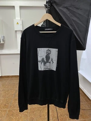 🇺🇸 Dolce Gabbana Steve McQueen American Film Actor Sudadera talla 52 Negra Foto 1 de 4