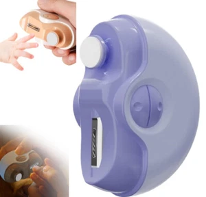 New 2 in 1 Electric Polishing Automatic Nail Clippers 2024 New All Age Electric - Picture 1 of 25