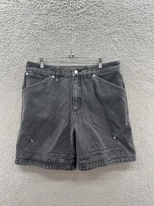 Air Jordan Black Denim Sample Basketball Shorts Men’s Size Medium FV7221-010 - Picture 1 of 4