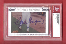 2013 LEAF CUT SIGNATURE Ellie Rodriguez SSP PRIDE OF PINSTRIPE CARD #'ed 3 of 4