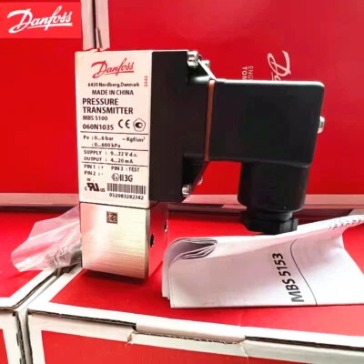 1pcs Danfoss MBS5100 060N1035 0-6bar Pressure Transmitter Sensor - Image 1 of 3