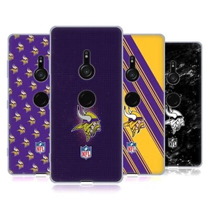 OFFICIAL NFL MINNESOTA VIKINGS ARTWORK SOFT GEL CASE FOR SONY PHONES 1 - Picture 1 of 11