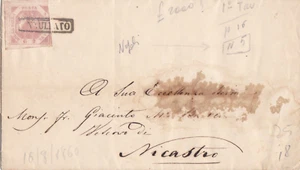 piego da 2 gr per nicastro 16 8 1860 - Foto 1 di 2