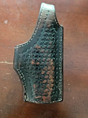 Vintage Tex Shoemaker RH Black Holster #68H For GLOCK 21 In Good Condition. - Image 1 of 4